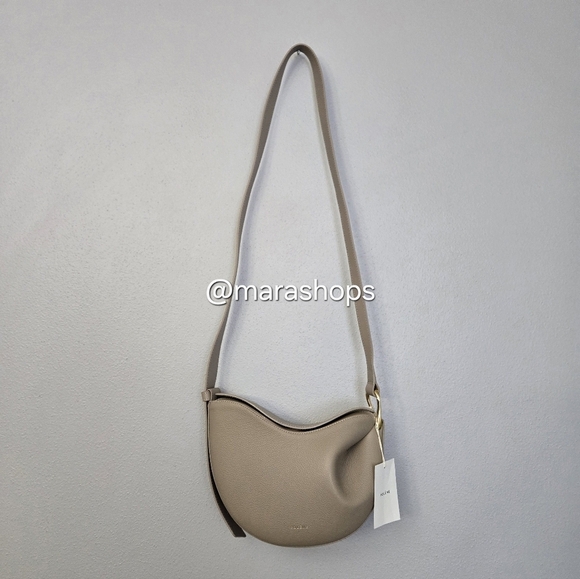 Polene Textured Taupe Tonca Bag - Picture 2 of 10